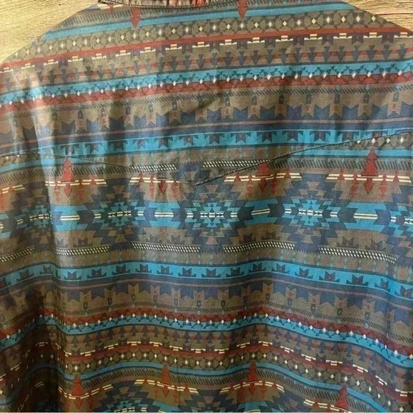 New Men’s Roper LS Horizontal Print Shirt XL - Picture 7 of 12
